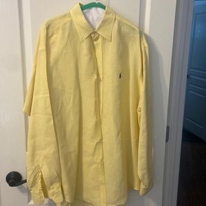 Polo By Ralph Lauren large button up (linen)